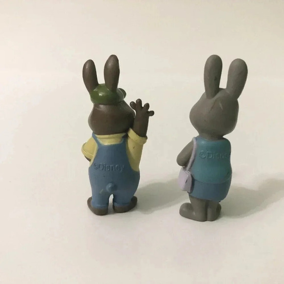 Disney  Pixar Zootopia Judy Hopps Mom and Dad Rabbit Mini Toy Figure - Picture 3 of 14